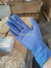 blue nitrle powder free gloves